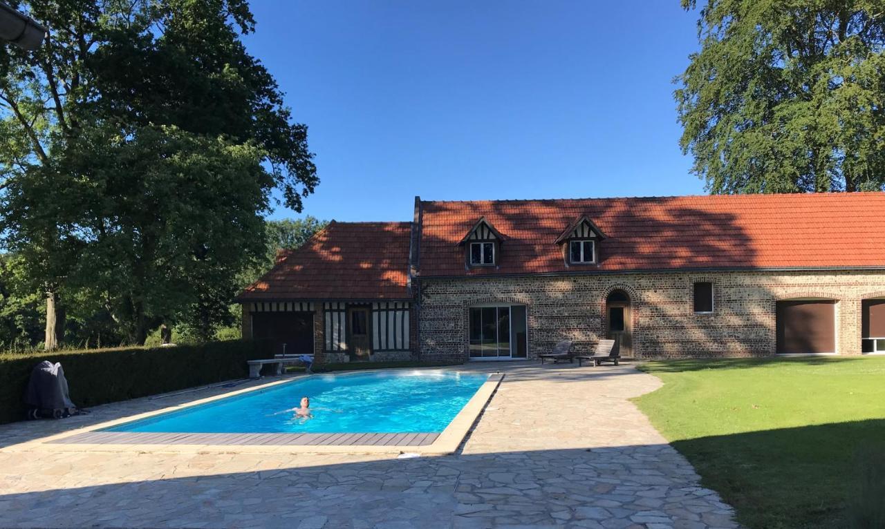 Clos Celeste - Campagne D Etretat Avec Piscine Et Spa Ecrainville Ngoại thất bức ảnh