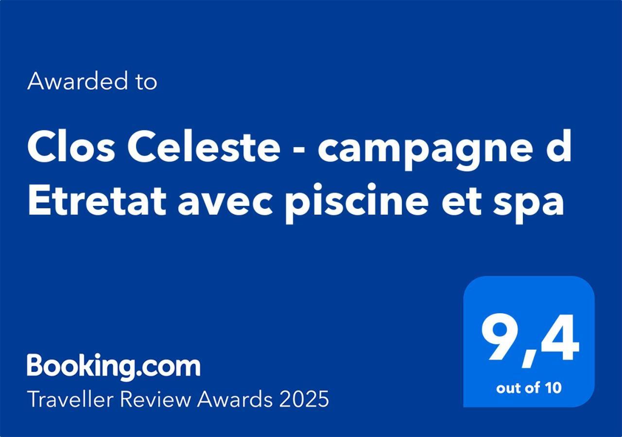 Clos Celeste - Campagne D Etretat Avec Piscine Et Spa Ecrainville Ngoại thất bức ảnh
